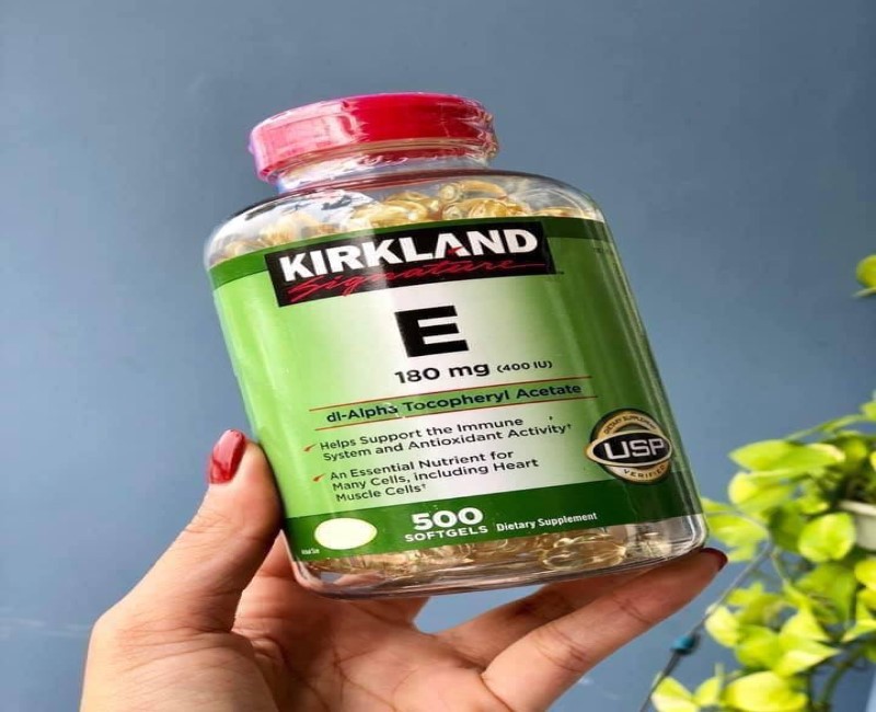 Viên nang Kirkland vitamin E 400 IU