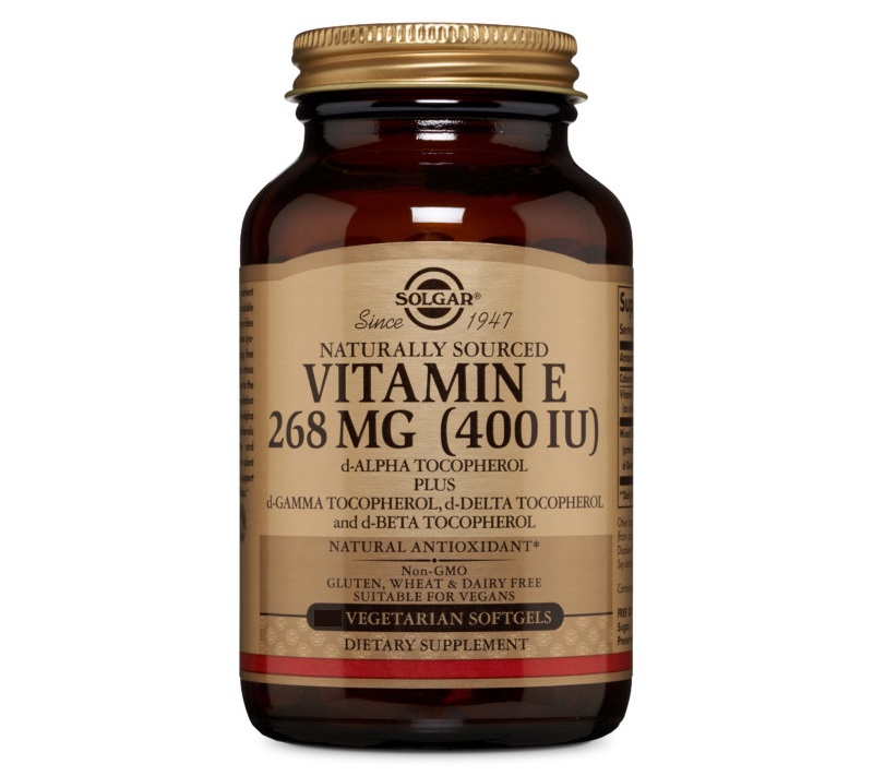 Viên uống vitamin E của Mỹ - Solgar Vitamin E 400 IU