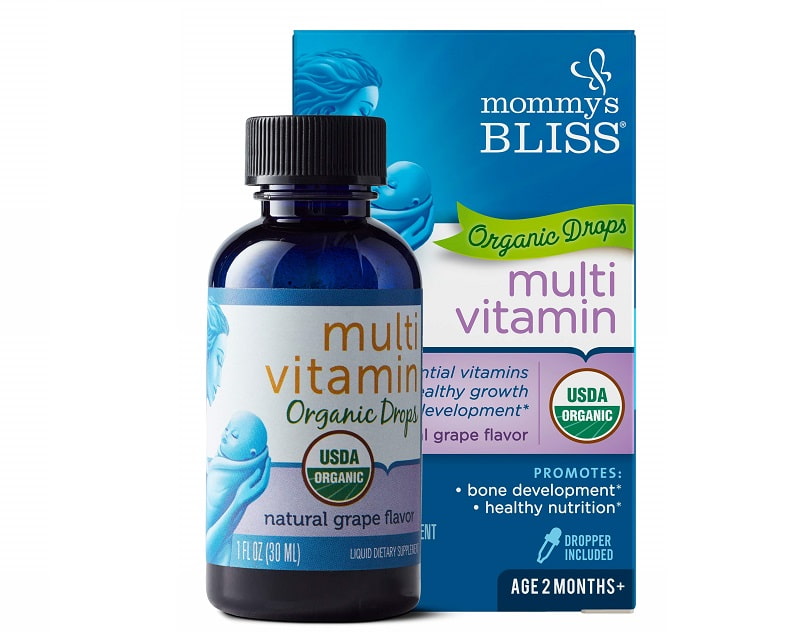 Sản phẩm bổ sung vitamin D3 cho trẻ Mommy’s Bliss Organic 
