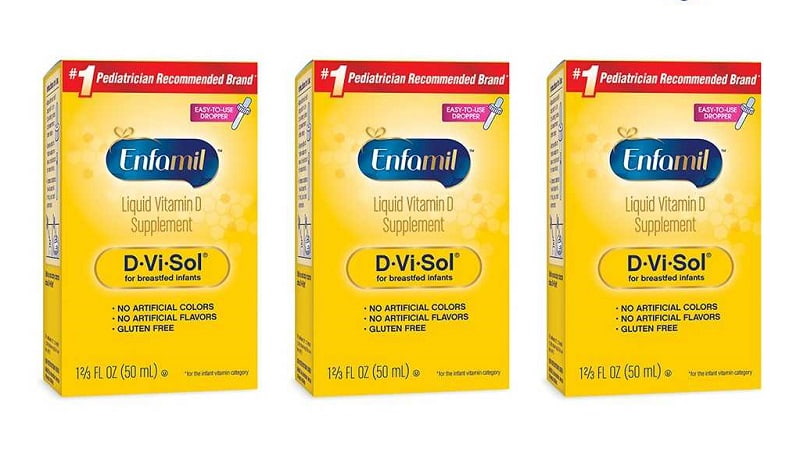 Enfamil D-Vi-Sol là thực phẩm chức năng bổ sung Vitamin D3 cho trẻ sơ sinh