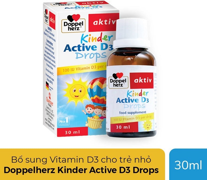 Sản phẩm Kinder Active D3 Drops của Đức