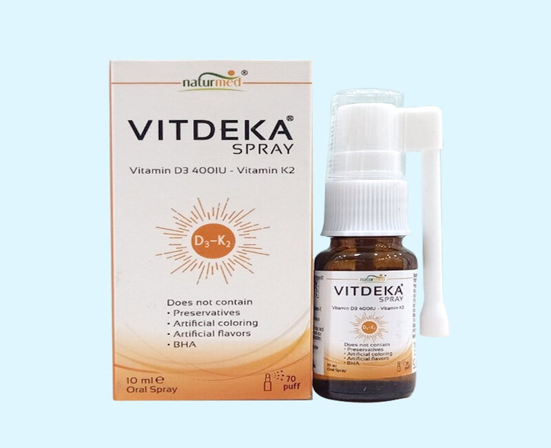 Sản phẩm Vitamin D3 Vitdeka Spray