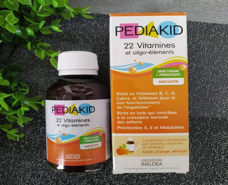 Siro Vitamin tổng hợp Pediakid 22 cho bé yêu