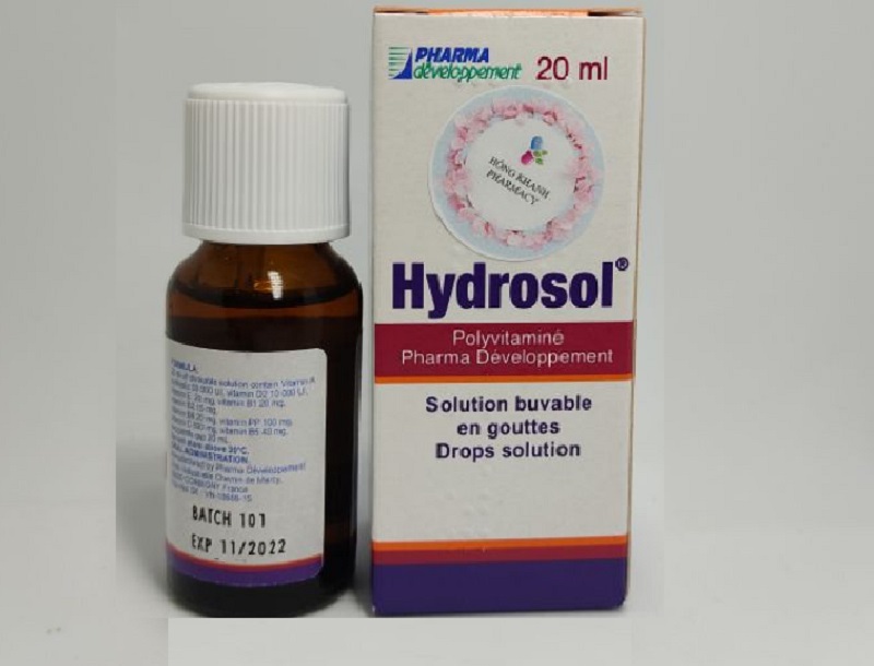 Vitamin tổng hợp cho bé biếng ăn của Pháp Hydrosol Polyvitamine
