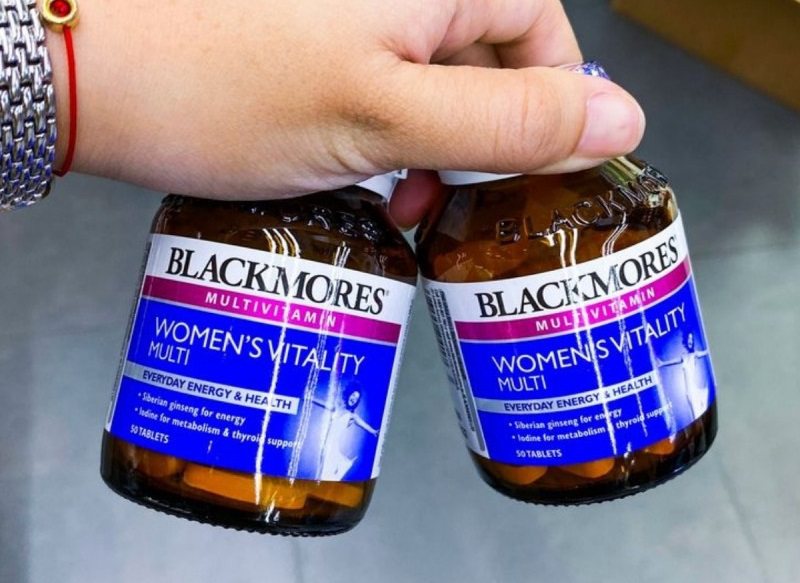 Viên uống tổng hợp vitamin cho nữ Blackmores Women’s Vitality Multi