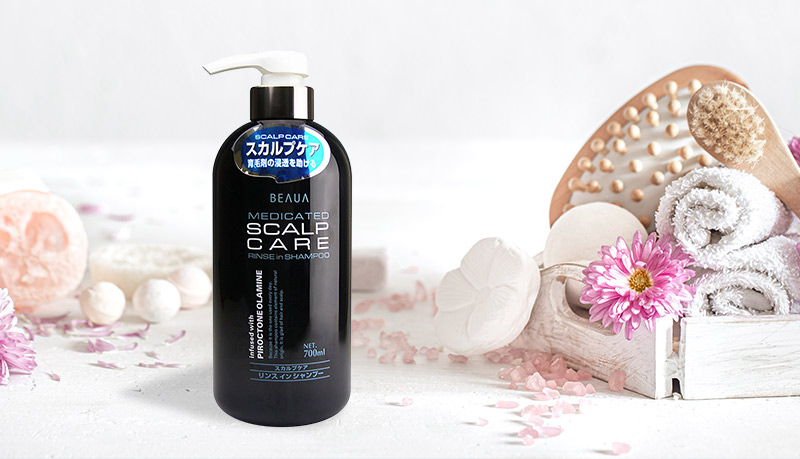 Dầu gội dưỡng tóc cho nam Beaua Medicated Scalp Care Shampoo
