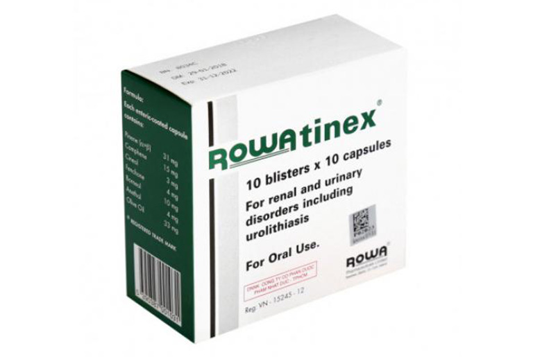 Rowatinex là thuốc điều trị sỏi thận của Nhật thường được bác sĩ kê đơn