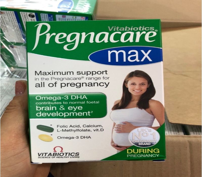 Vitamin tổng hợp Anh cho bà bầu Pregnacare Max
