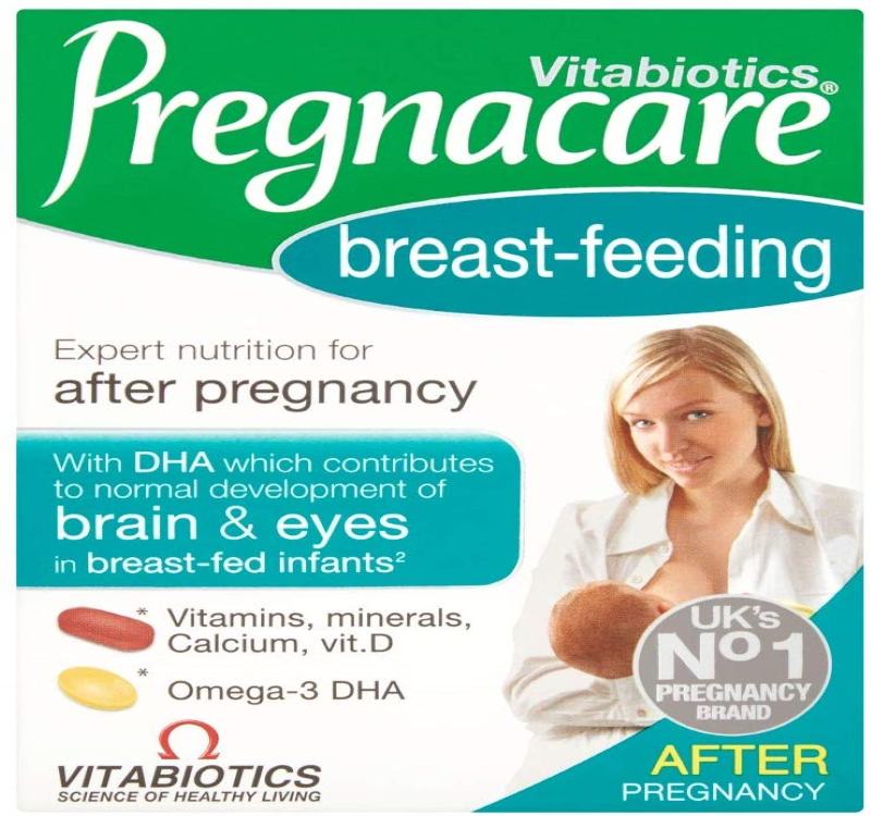 Vitamin tổng hợp của Anh cho phụ nữ sau sinh Pregnacare Breast - feeding