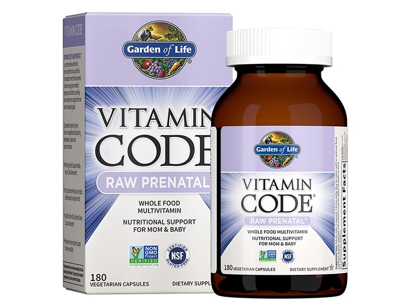 Vitamin tổng hợp bầu Mỹ Garden Of Life Vitamin Code Raw Prenatal