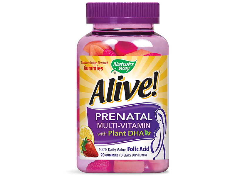 Viên uống Alive! Prenatal Multivitamin DHA của Mỹ