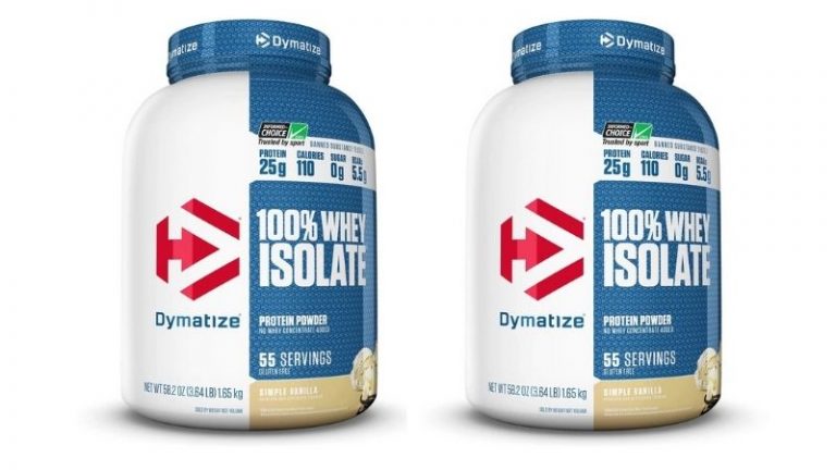 Sữa tăng cơ Dymatize 100% Whey Isolate Protein Powder 1.65kg