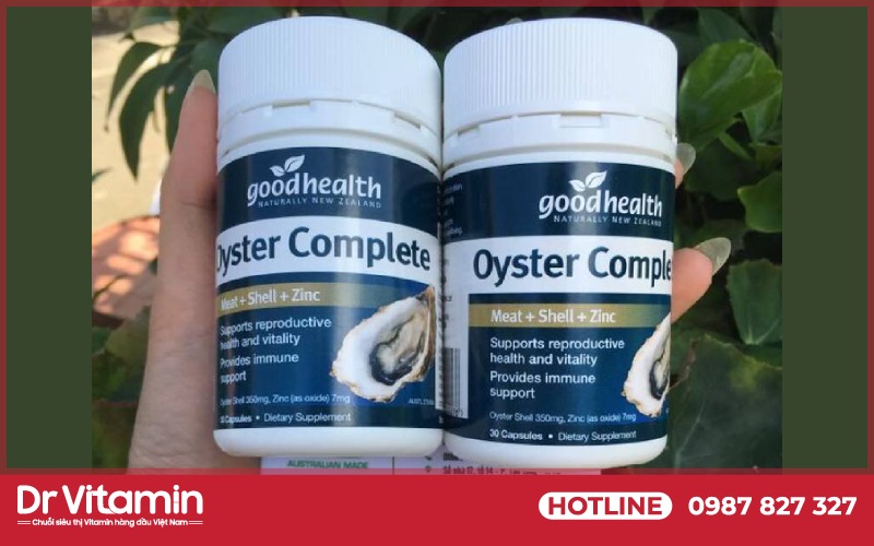 Dùng đúng cách để Goodhealth Oyster Plus ZinC phát huy được hết công dụng