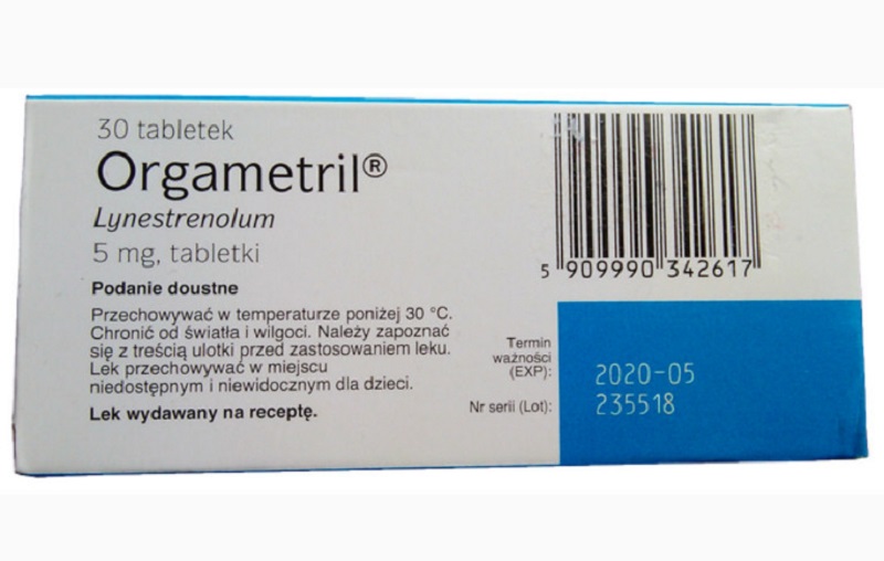 Orgametril 5mg là thuốc trị rong kinh được lựa chọn phổ biến