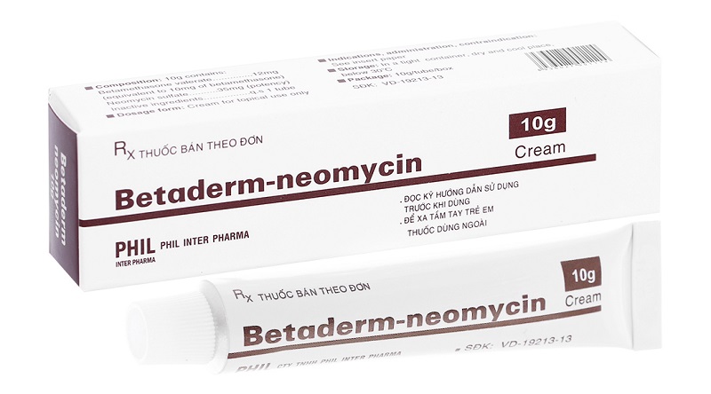 Betaderm - Neomycin Cream là thuốc bôi trị nấm canida hiệu quả