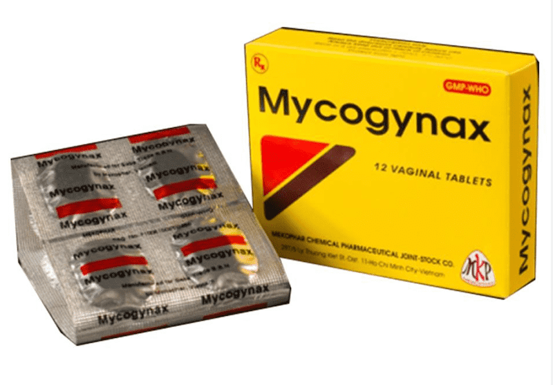 Viên đặt kháng nấm Mycogynax thích hợp dùng vào buổi tối 