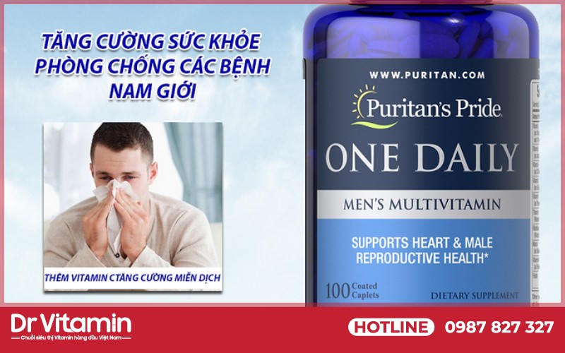 Viên uống One Daily Men’s Multivitamin là sản phẩm dành riêng cho nam giới