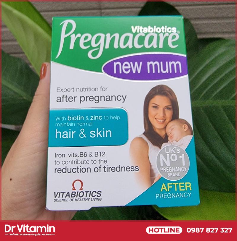 Viên uống Vitabiotics Pregnacare New Mum hair And Skin UK