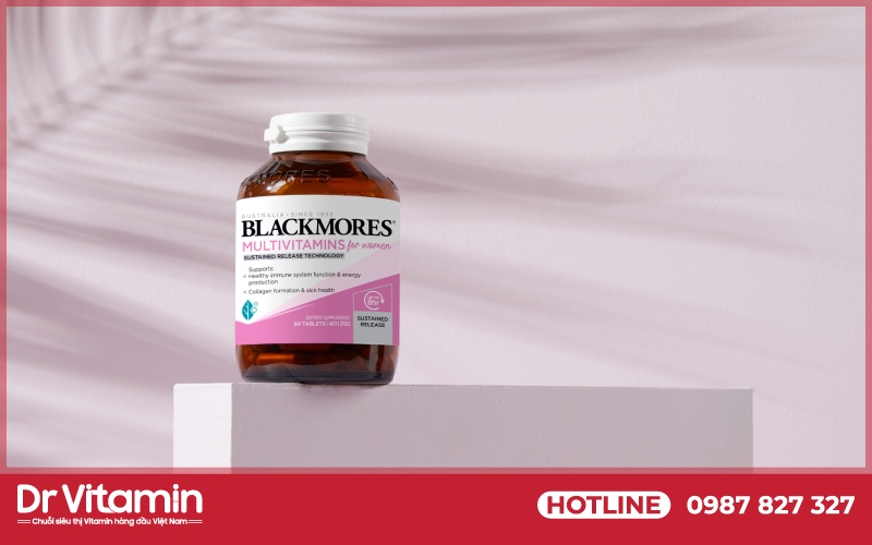 Blackmores Multivitamin For Women được phân phối bởi Blackmores, một thương hiệu dược phẩm hàng đầu nước Úc