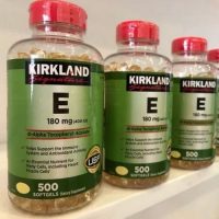 Viên uống Kirkland Vitamin E chăm sóc da và tó