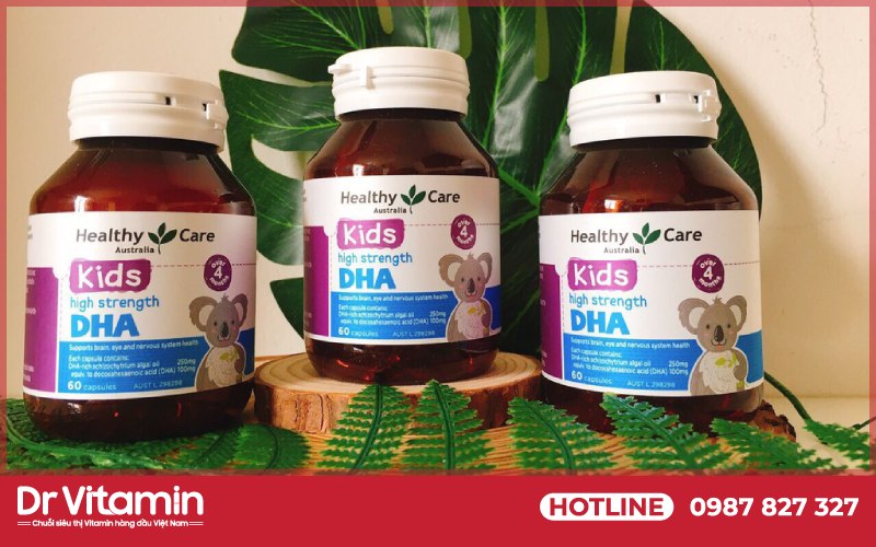DHA Healthy Care được dùng cho trẻ nhỏ từ 4 tháng tuổi trở lên