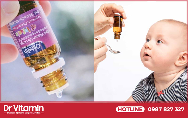 Cách dùng Ostelin Infant Vitamin D3 Drops 2.4 ml