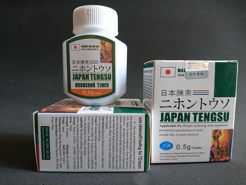 Japan Tengsu là thực phẩm chức năng hỗ trợ cải thiện tình trạng yếu sinh lý nam của Nhật Bản