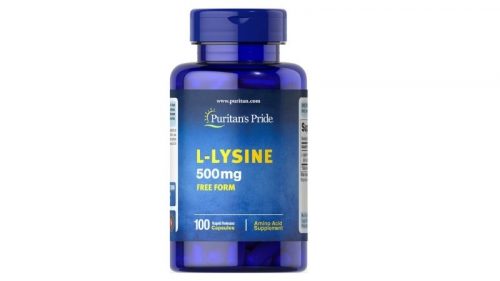 Viên uống L-Lysine 500mg hỗ trợ hệ tiêu hóa