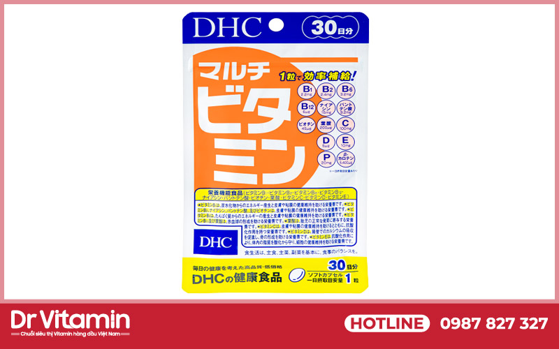 Viên uống vitamin tổng hợp DHC của Nhật Bản với thành phần 100% tự nhiên