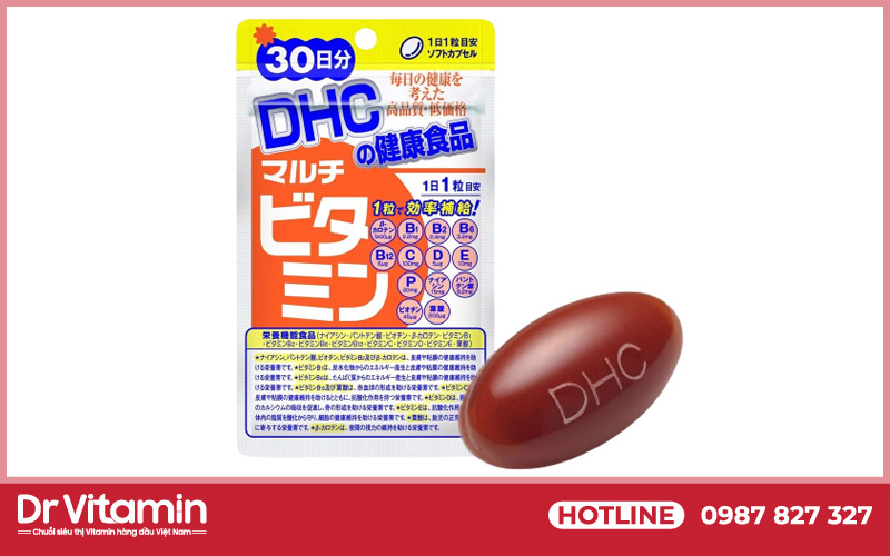 Bạn có thể kết hợp DHC Multi Vitamin với vitamin C