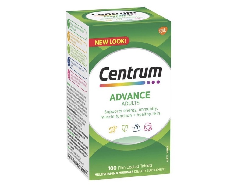 Tăng cường sức khỏe với viên uống vitamin tổng hợp Cetrum Advance của Úc