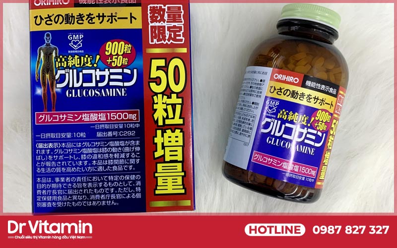 Lưu ý khi sử dụng sản phẩm Orihiro Glucosamine 1500mg