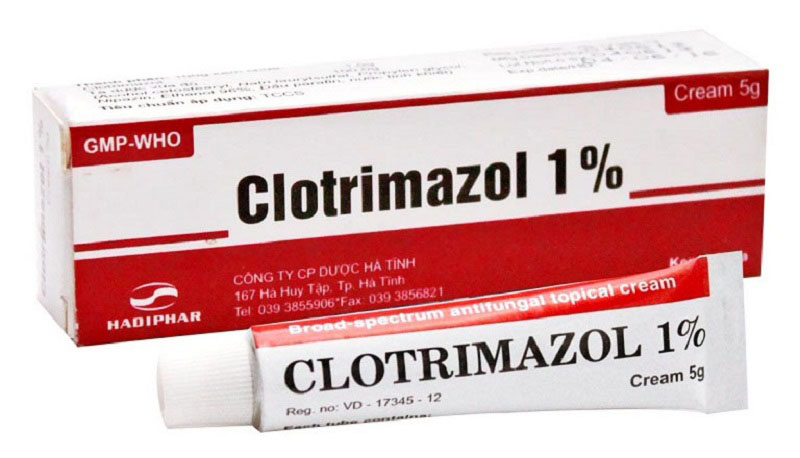 Kem trị hắc lào Clotrimazole
