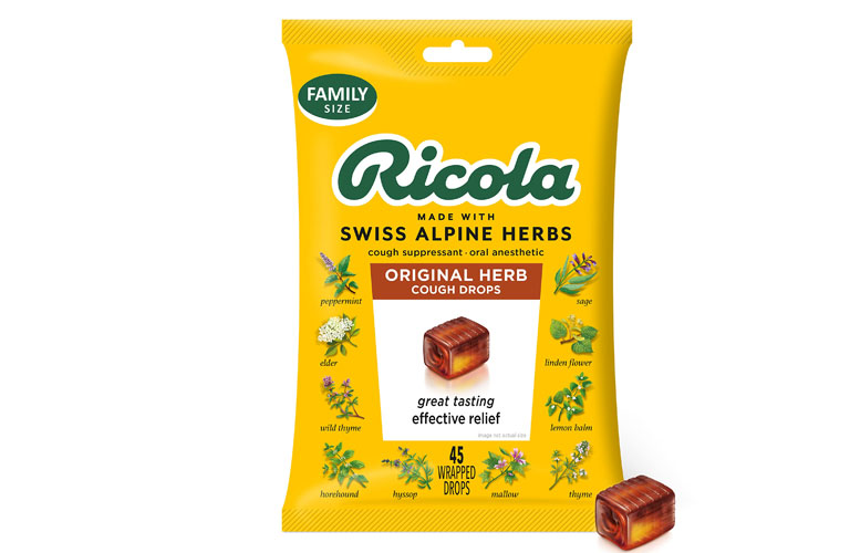Kẹo ngậm đau họng Ricola Original Herb