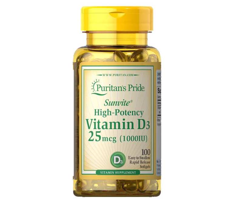 sản phẩm bổ sung vitamin d3 của mỹ 