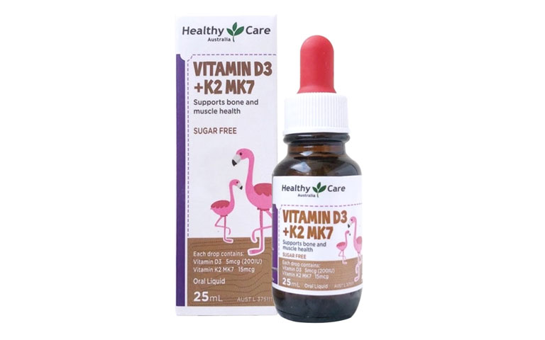 Vitamin D3 K2 dụng cho trẻ mấy tháng