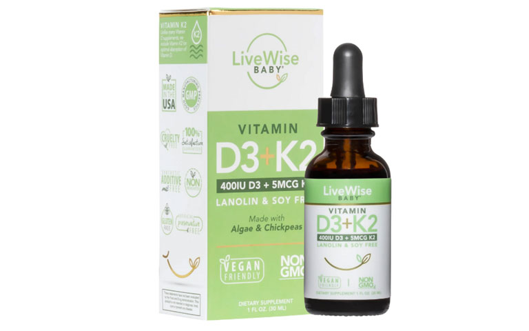 Vitamin D3 K2 cho trẻ sơ sinh uống lúc nào