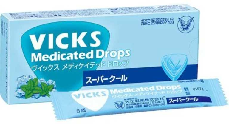 Thuốc trị ho Vicks Medicated Drops