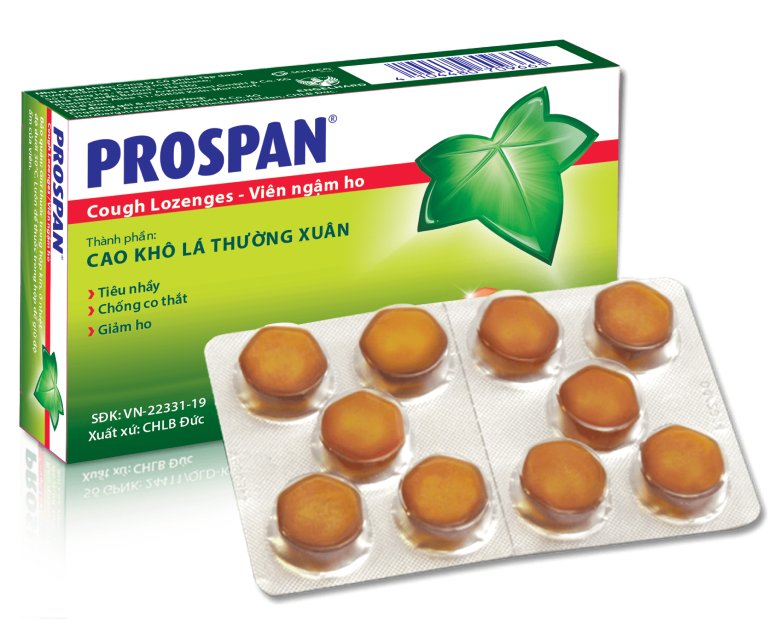Hỗ trợ điều trị bệnh viêm họng bằng viên ngậm thảo dược Prospan