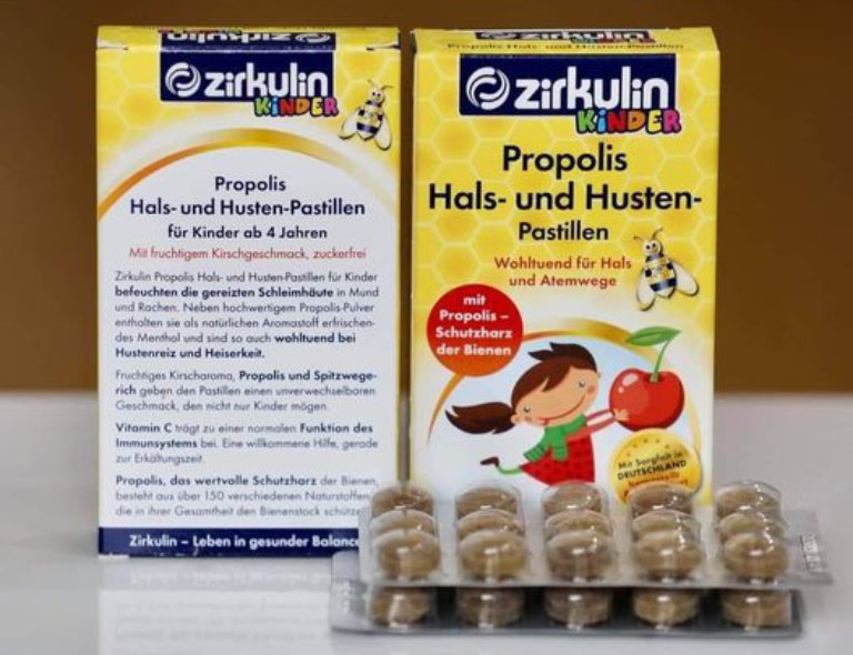 Hỗ trợ điều trị bệnh viêm họng ở trẻ em bằng viên ngậm Zirkulin của Đức