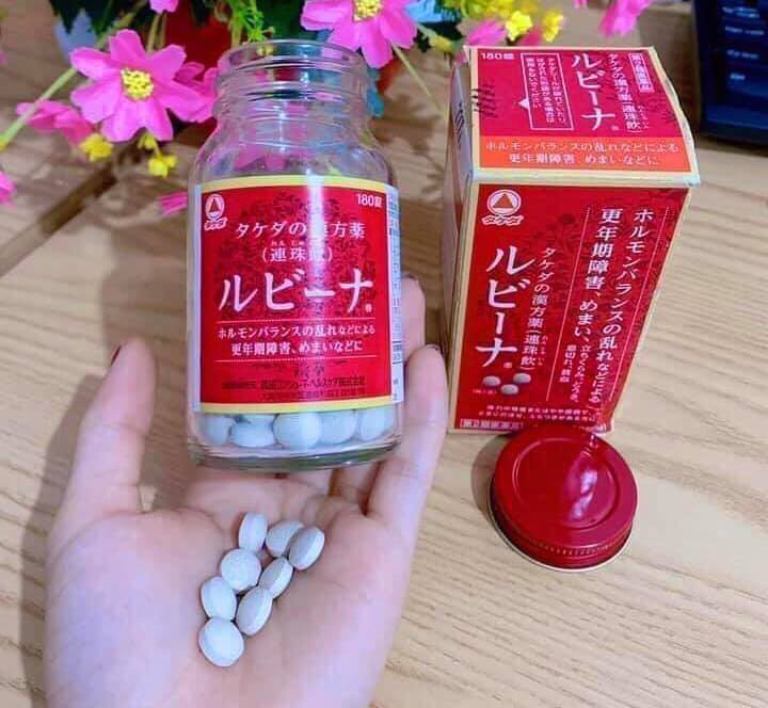 Viên uống bổ máu Rubina của Nhật cũng là sản phẩm có chất lượng rất tốt
