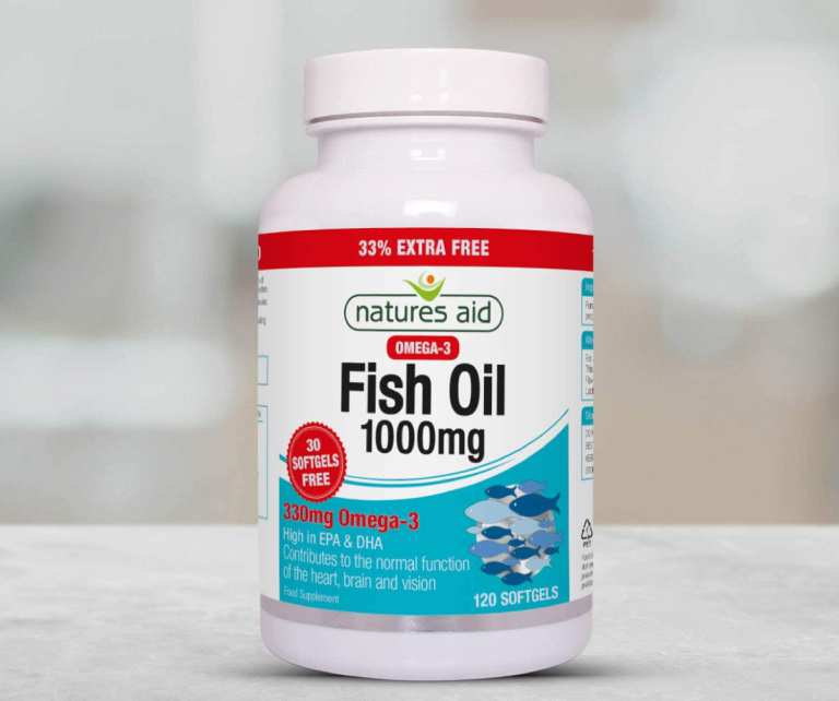 Natures aid omega 3 fish oil 1000mg