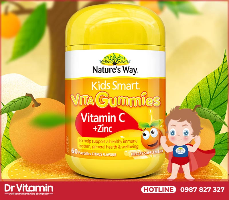 Nature’s way vita gummies vitamin c + zinc
