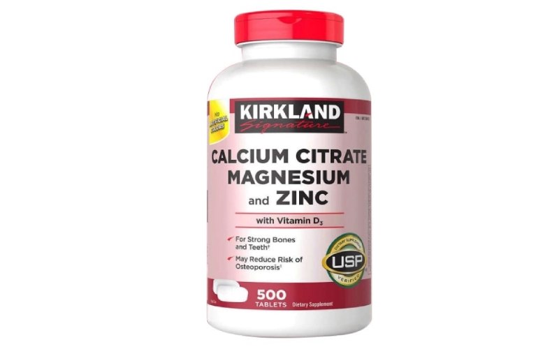 Kirkland bổ sung Calcium Citrate Magnesium And Zinc