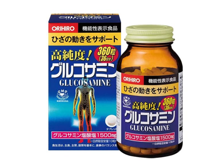 Viên uống Glucosamine Orihiro có thể sử dụng để cải thiện độ linh hoạt tại các khớp xương