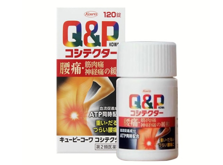 Thuốc đau lưng Nhật Bản Q&P Kowa của Nhật có chất lượng rất tốt