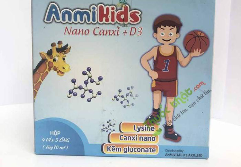 AnmiKids Nano Canxi + D3