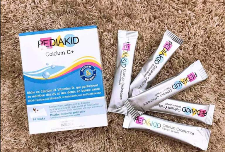 PediaKid Calcium là sản phẩm bổ sung canxi an toàn cho trẻ em