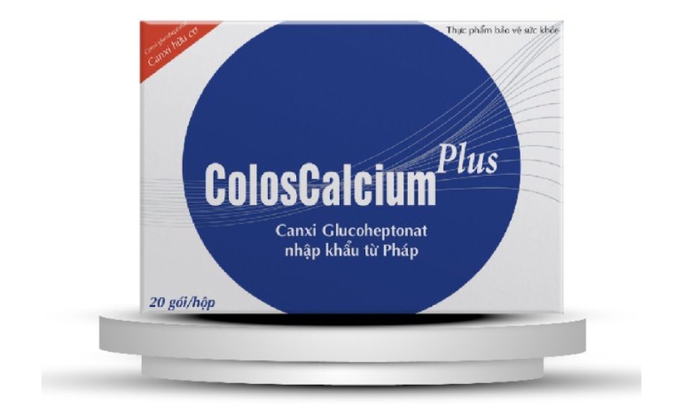 Bột hòa tan Coloscalcium Plus bổ sung canxi cho cơ thể
