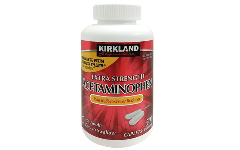 Kirkland Extra Strength Acetaminophen 500mg 